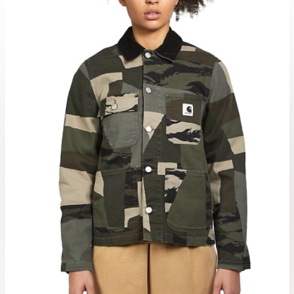 Carhartt WIP Michigan Jacket in camo - Picture 1 of 5